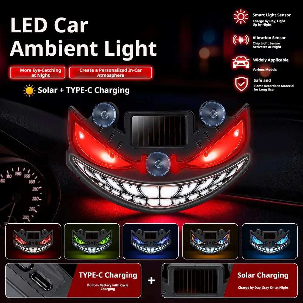 Devil Eyes LED Windshield Light