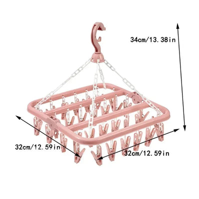 Foldable Clothes Drying Rack