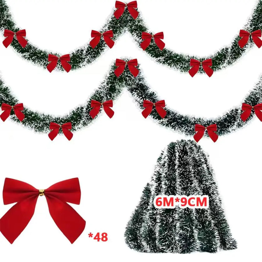 Christmas Tinsel Ribbons