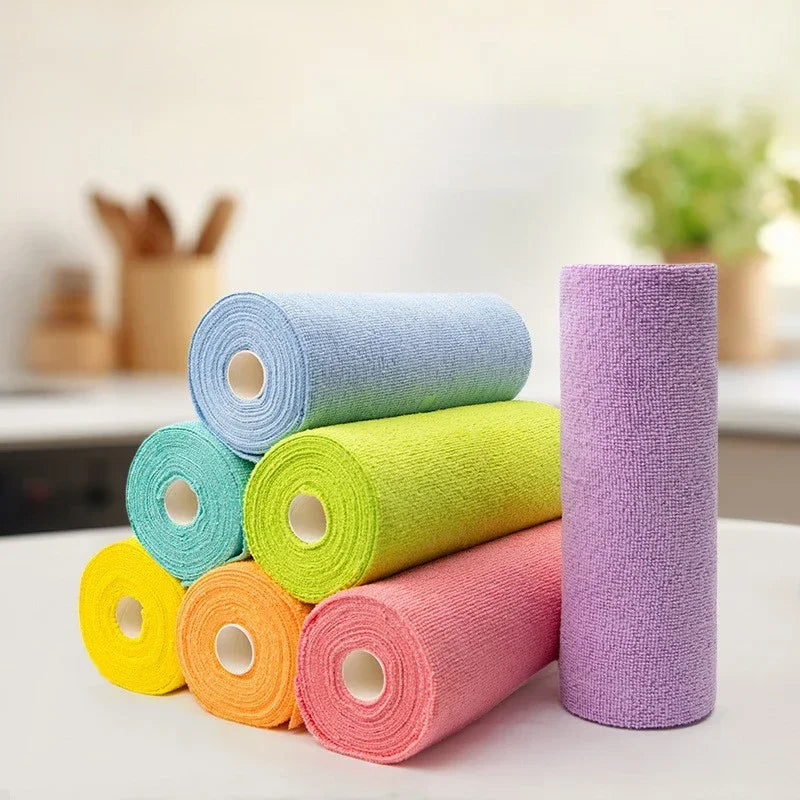 Eco Reusable Cleaning Wipes Roll