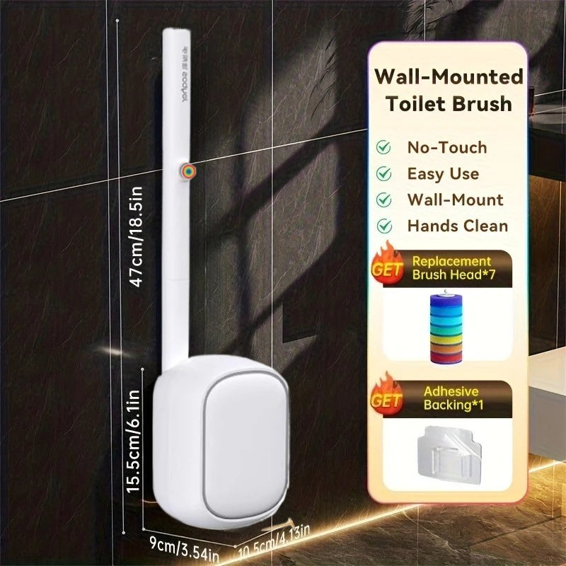 Toilet Brush Wall Mounted