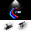 2Pcs 3D LED Car Door Welcome Lights