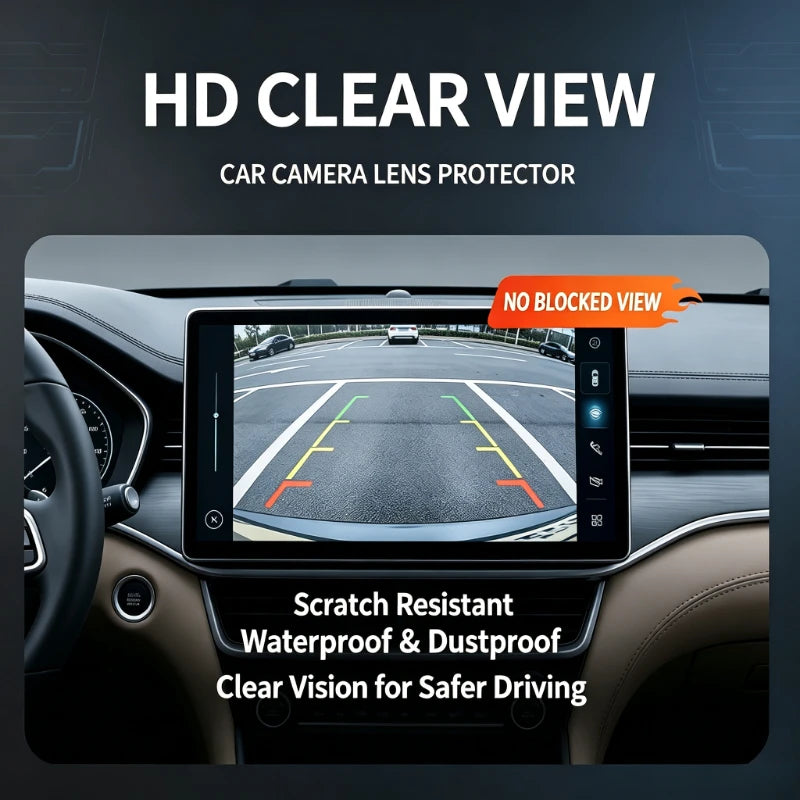 2Pcs Car Camera Protective Cover Lens