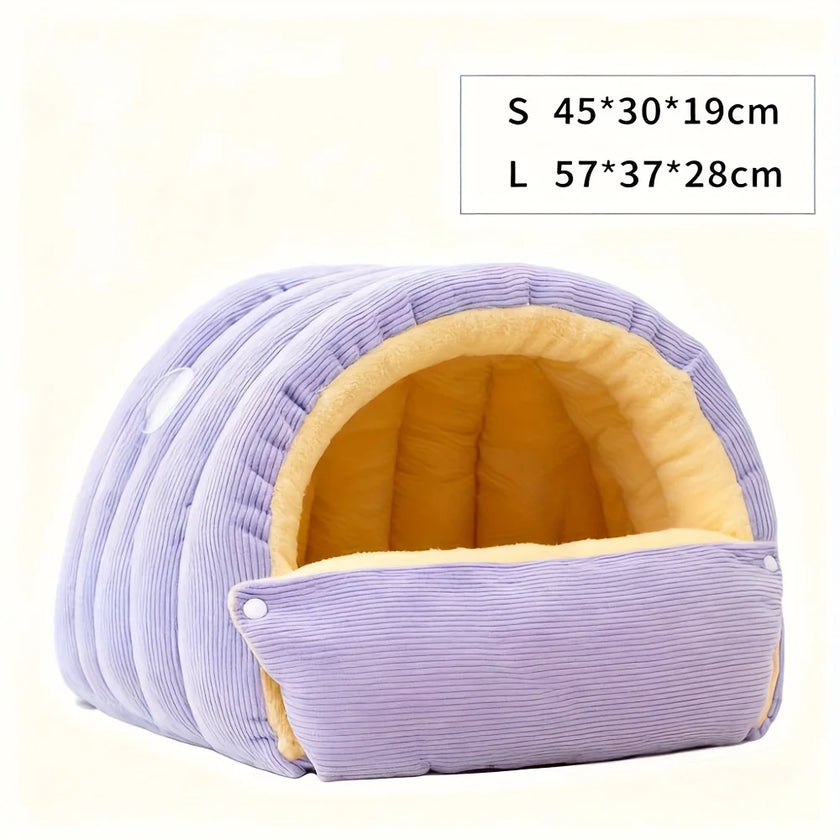 Winter Warm Cat Bed