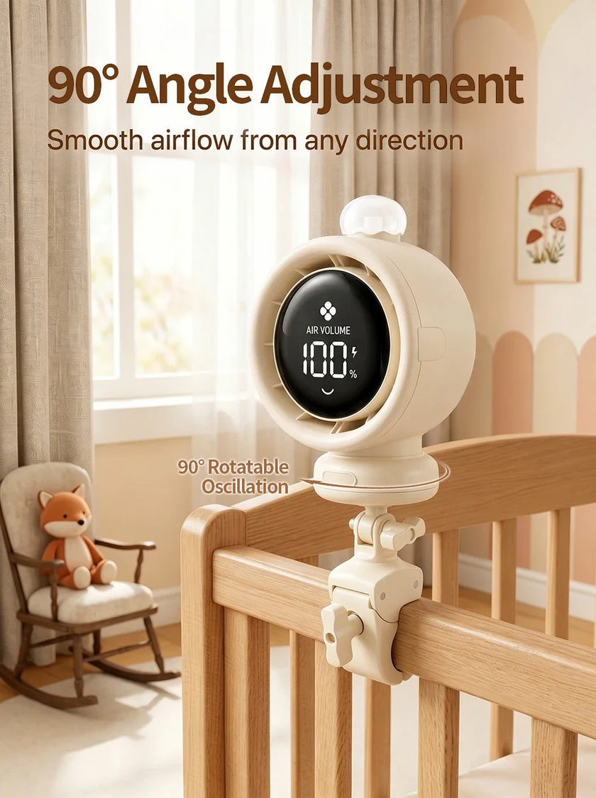 Portable Stroller Fan