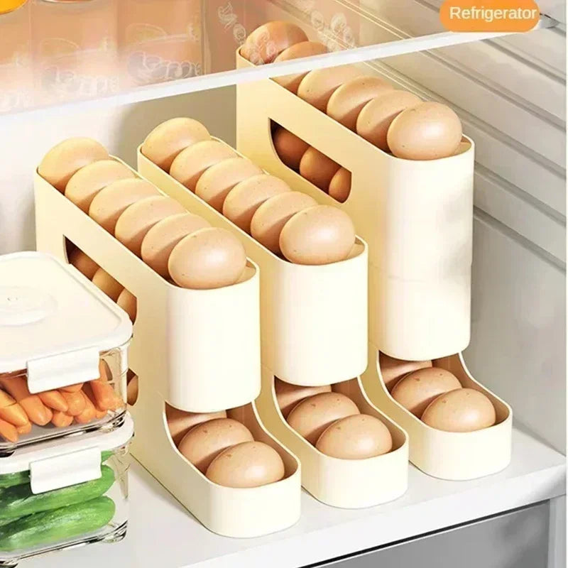 Automatic Rolling Egg Rack Holder