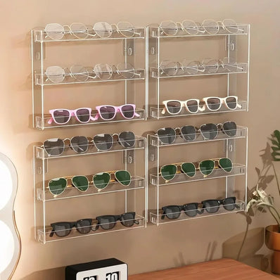 No-Drill 3-Tier Acrylic Rack