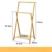 Foldable Wooden Clothes Rack