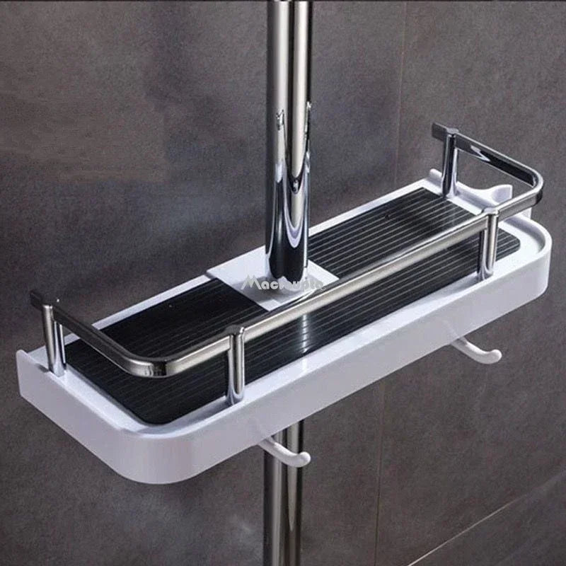 Shower Pole Organizer Shelf