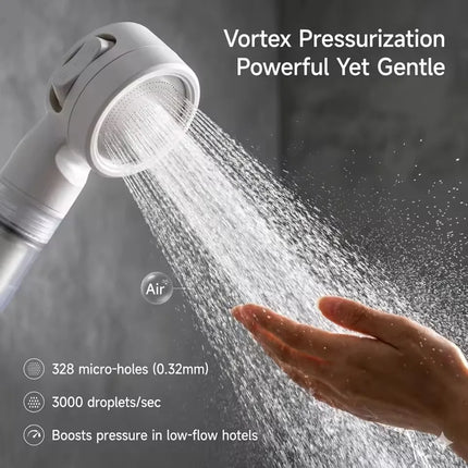 Portable Pressurized Shower Head Filter