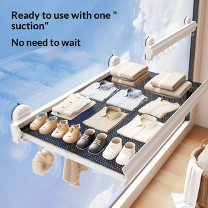 Suction Closet Rack