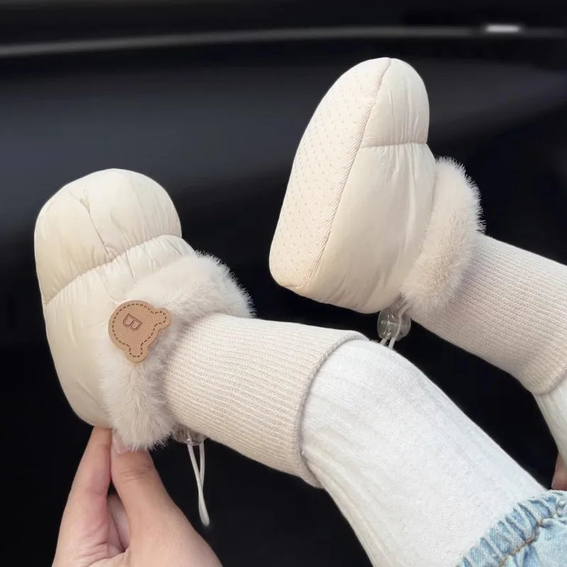 Velvet Winter Baby Shoes