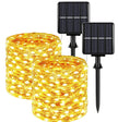 Solar LED Fairy String Lights Outdoor Waterproof