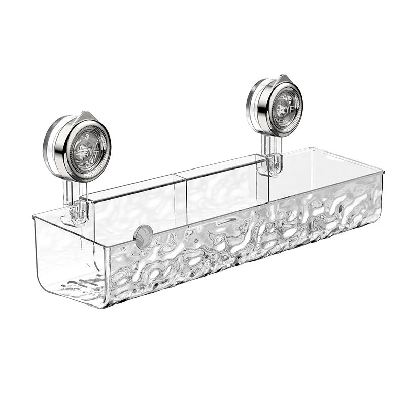 Ripple Suction Cup Bathroom Organizer