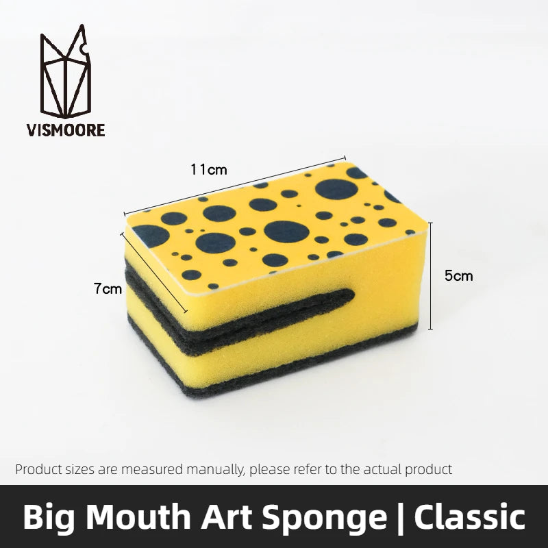 3PCS Double-Sided Scrub Sponge 3PCS