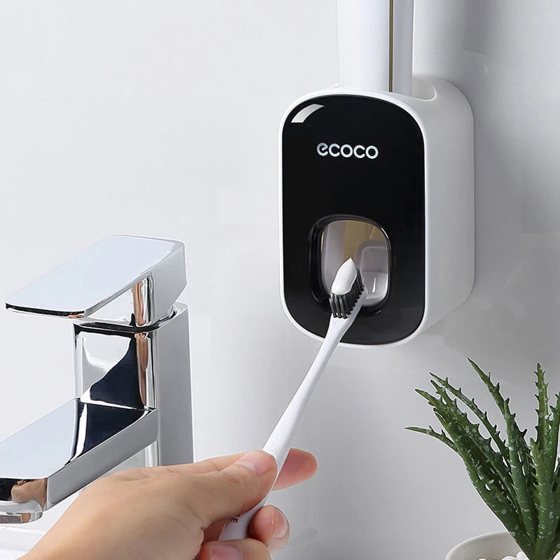 EcoPress™ Wall-Mounted Toothpaste Dispenser