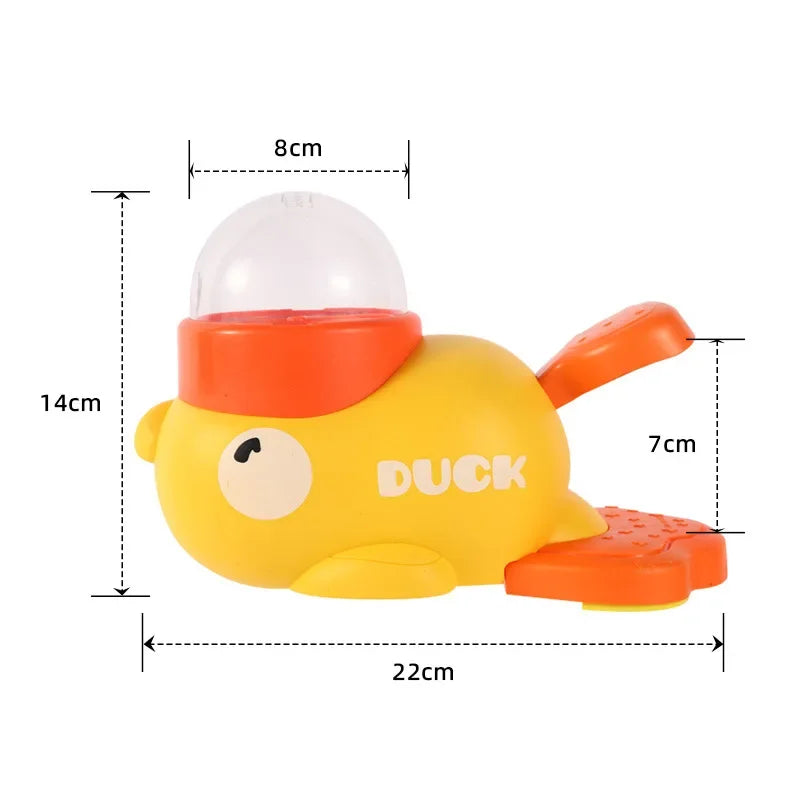 Yellow Duck Pet Feeder