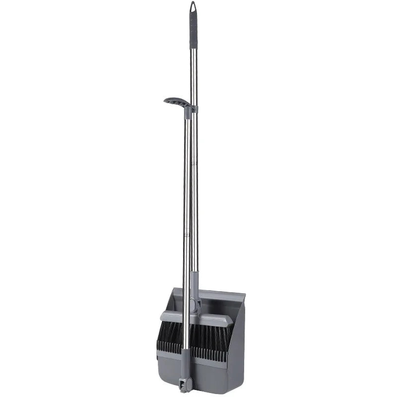 Foldable Broom & Dustpan Set