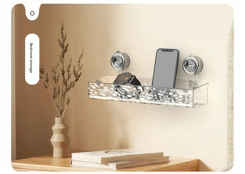 Ripple Suction Cup Bathroom Organizer