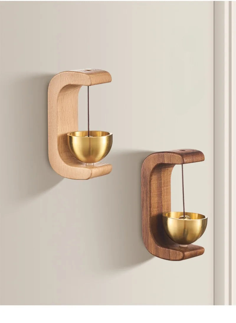 Magnetic Wood Doorbell