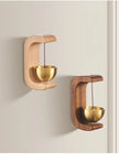 Magnetic Wood Doorbell