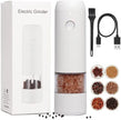 Rechargeable Electric Salt & Pepper Grinder Set