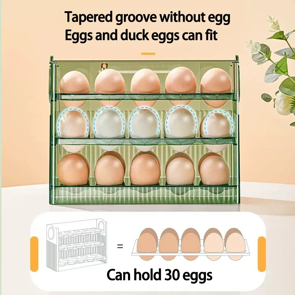 Egg Storage Organizer for Refrigerator
