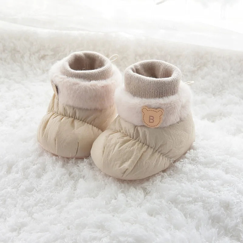 Velvet Winter Baby Shoes