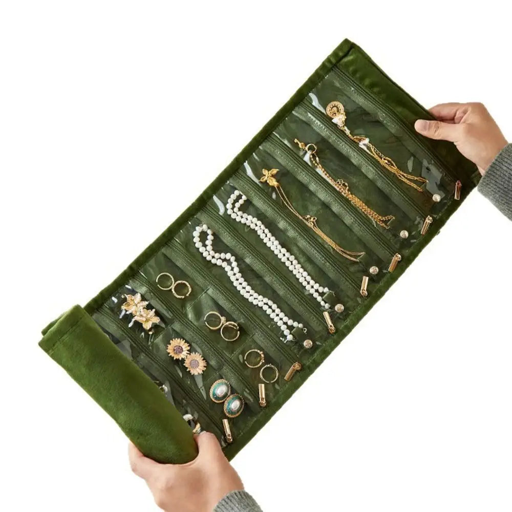 Roll-Up Jewelry Organizer Bag