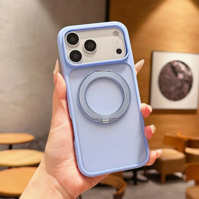 Matte Magnetic Ring Case for iPhone 17/18 Pro Max