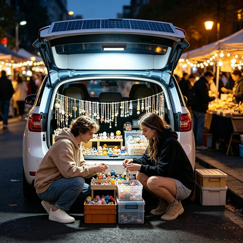 Solar LED Trunk Light