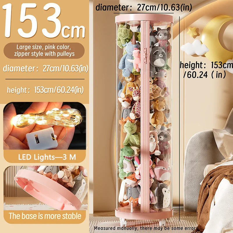 Toys Storage Box With Led&Wheels