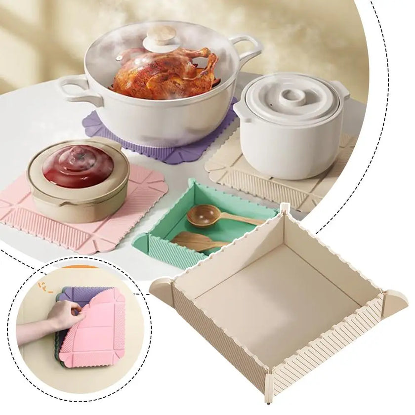 Foldable Magnetic Silicone Heat