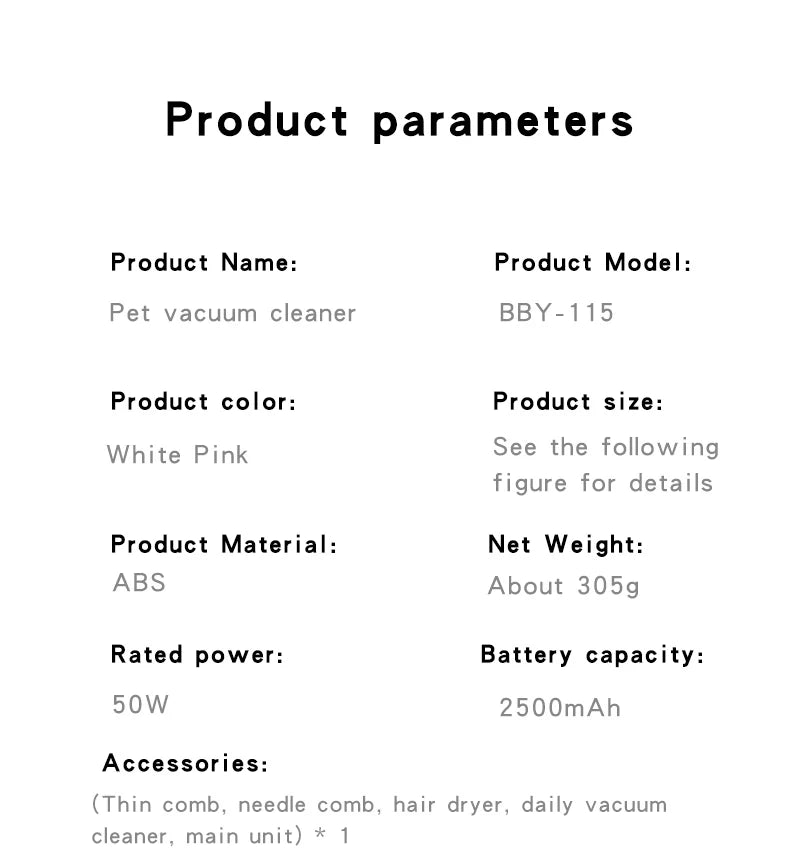 Pet Hair Grooming Brush