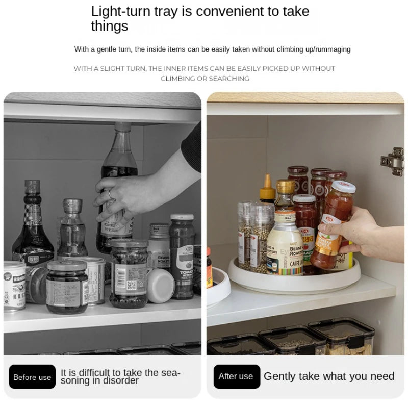 360° Rotating Kitchen Storage Organizer