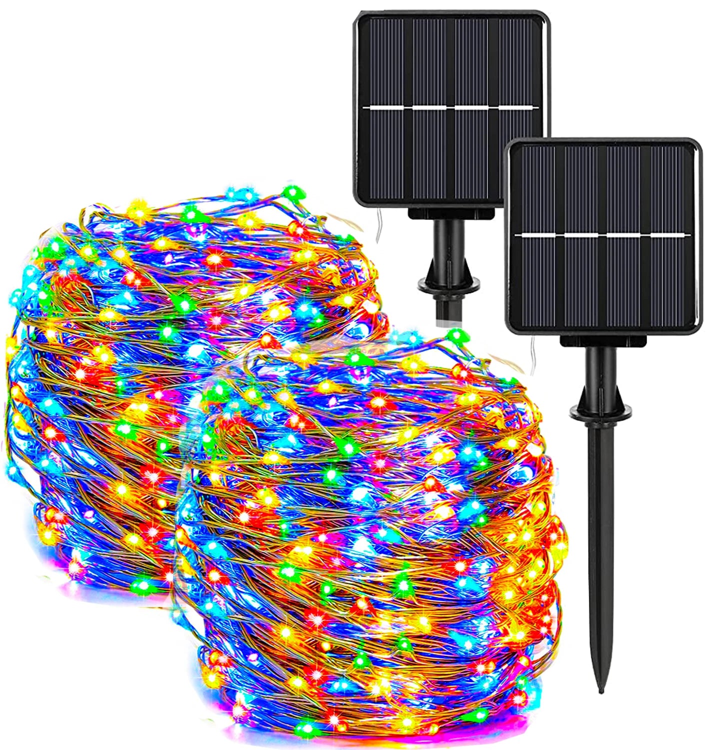 Solar LED Fairy String Lights Outdoor Waterproof