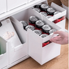 2 PCS Expandable Plastic Storage Box