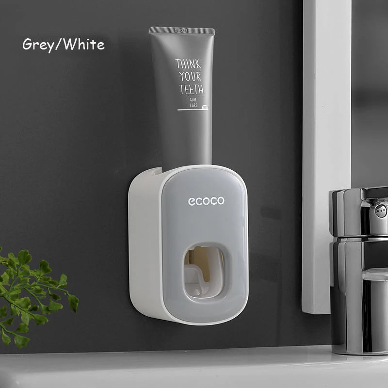 EcoPress™ Wall-Mounted Toothpaste Dispenser