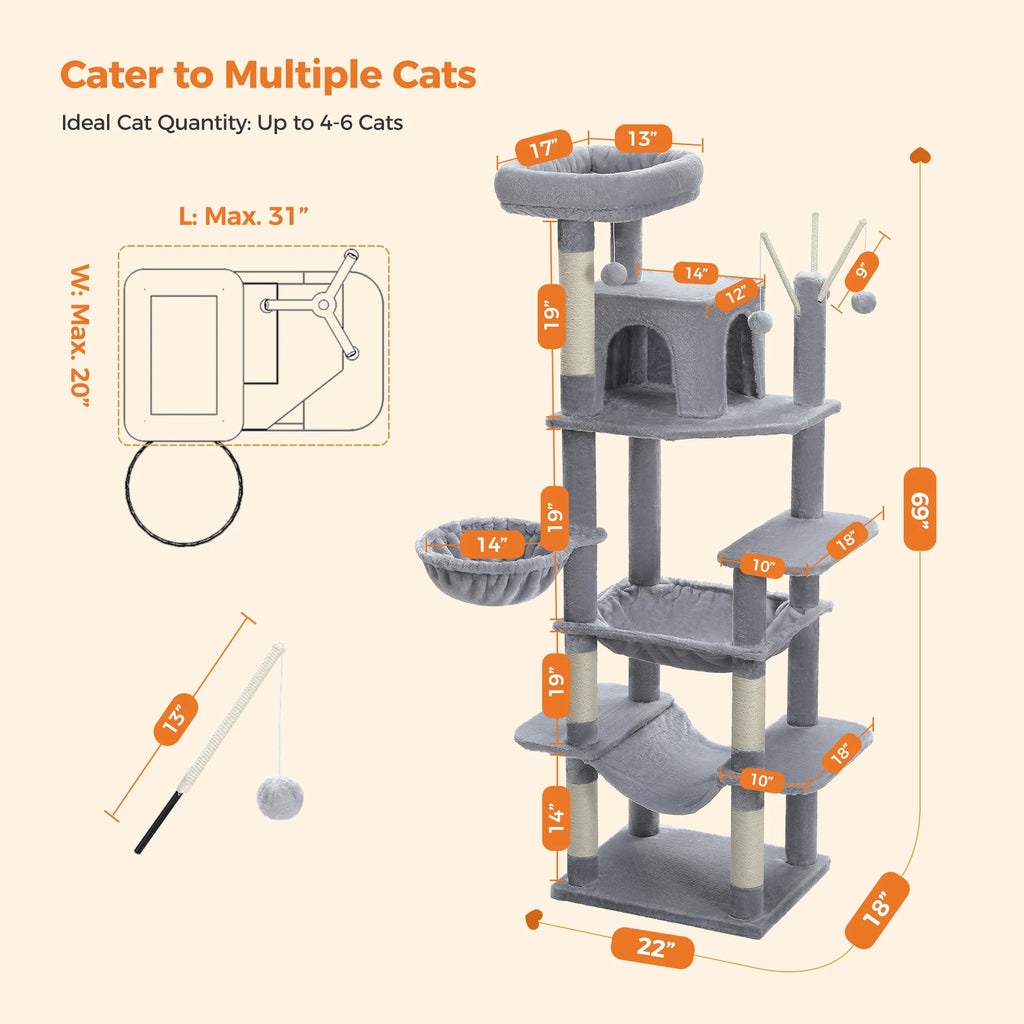 The Cat Tree Tower