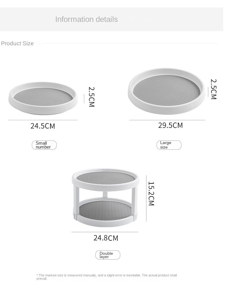 360° Rotating Kitchen Storage Organizer