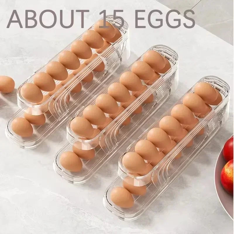 Automatic Rolling Egg Rack Holder
