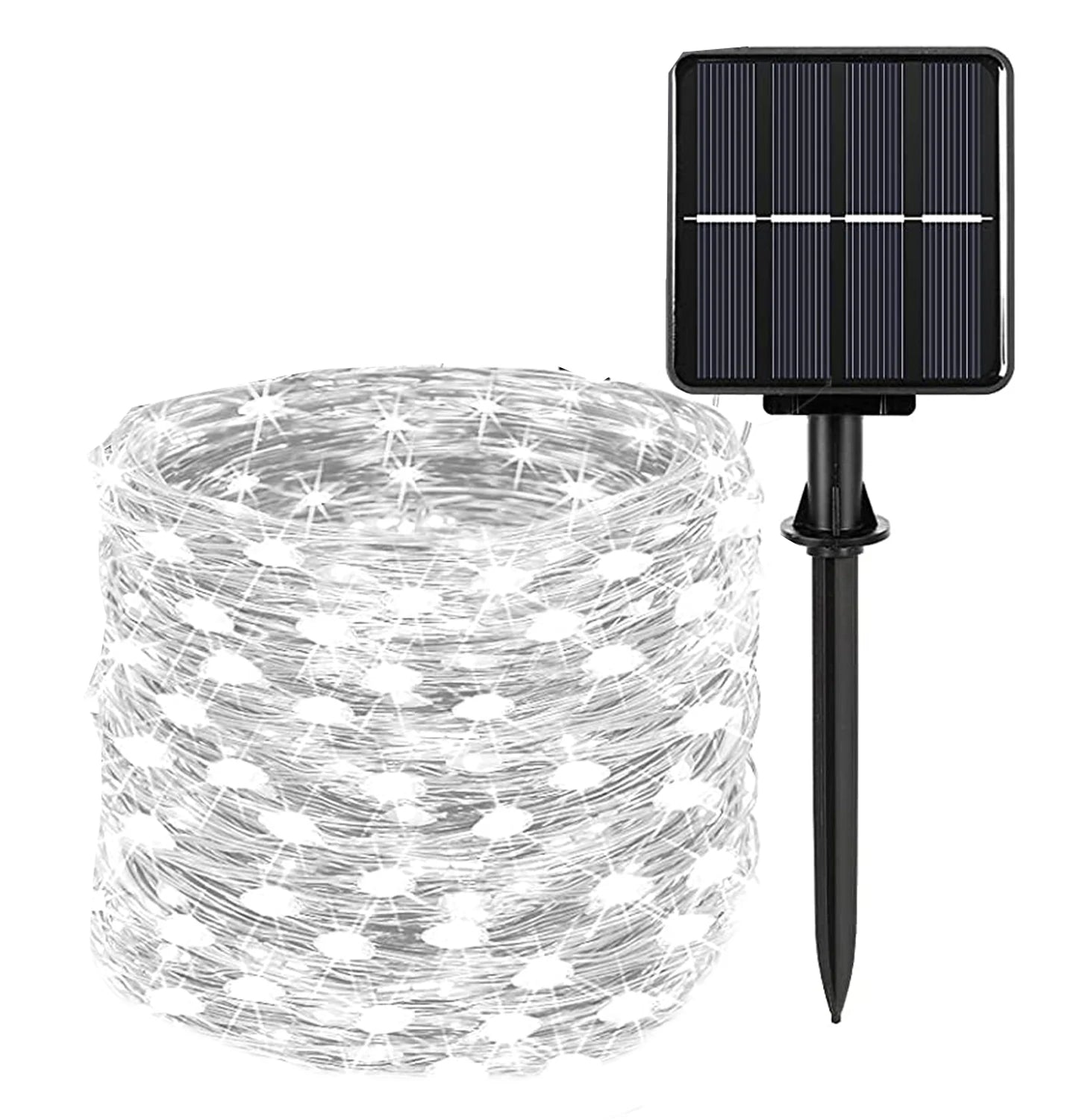 Solar LED Fairy String Lights Outdoor Waterproof