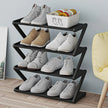 Z-Shaped Shoe Rack