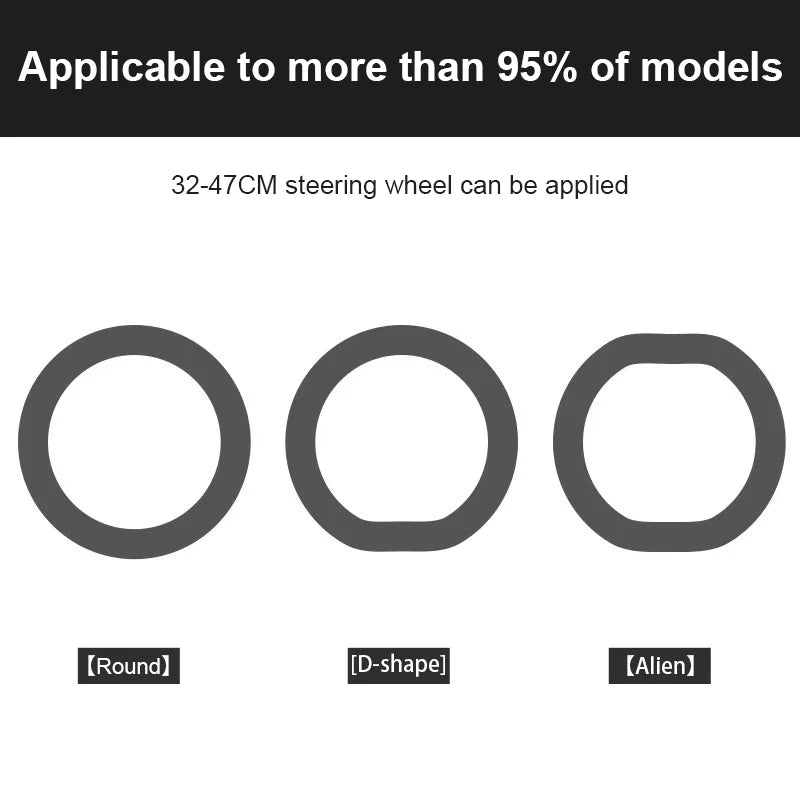 Universal Silicone Steering Wheel Cover