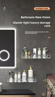 Ripple Suction Cup Bathroom Organizer