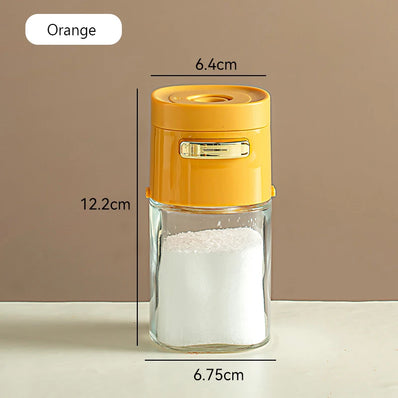 Adjustable Glass Seasoning Jar