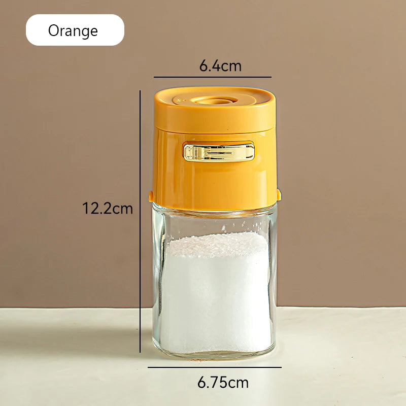 Adjustable Glass Seasoning Jar