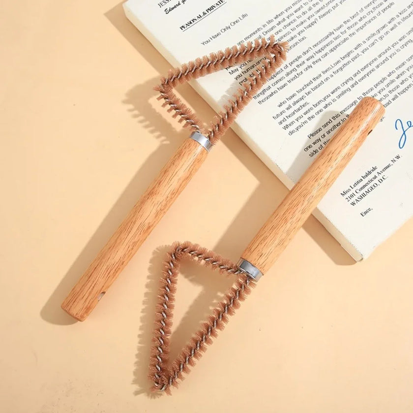 Wooden Corner Cleaning Brush