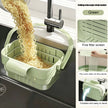 Kitchen Sink Foldable Drain Basket