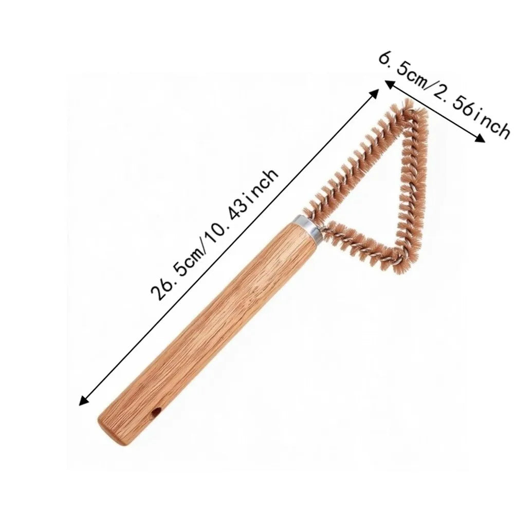 Wooden Corner Cleaning Brush